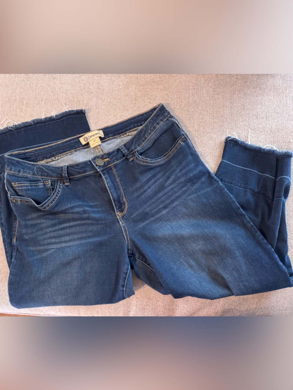 Democracy Women's Dark Blue Flared Jeans